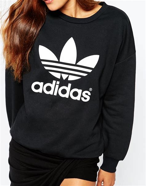 womens adidas original crew sweatshirt|Adidas original crewneck sweatshirt.